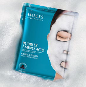 Очисна киснева маска для обличчя Images Bubbles Amino Asid 25 g