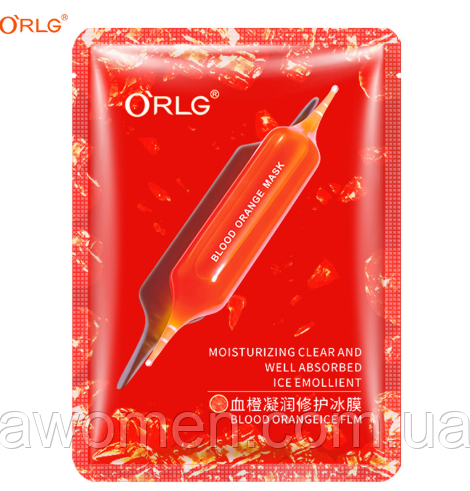 Маска тканинна для обличчя ORLG Blood Orange 25 g
