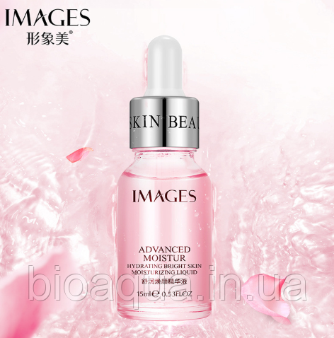 Сироватка Images Advanced Moistur Rose Pink з екстрактом троянди 15 ml