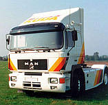 MAN F90, MAN F2000 лобове скло широка кабіна, триплекс, фото 3