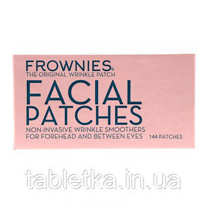 Frownies, Пластирі для особи, для шкіри на лобі та між очима, 144 пластиру Київ
