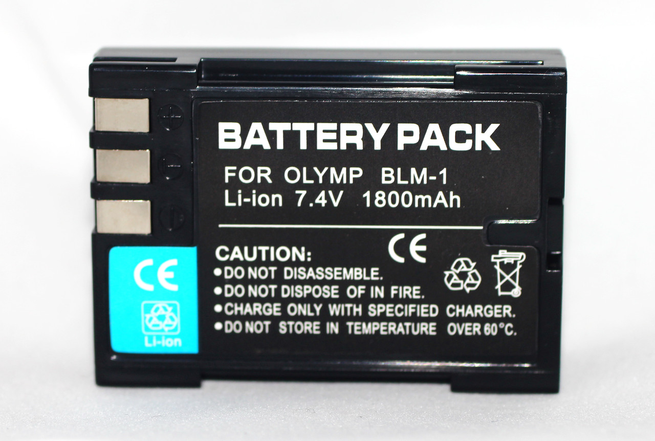 Аккумулятор BLM-1 (BLM-1S, PS-BLM1) для камер OLYMPUS - E-1, E-3, E-30, E-520, E-300, E-330, E-500, E-510