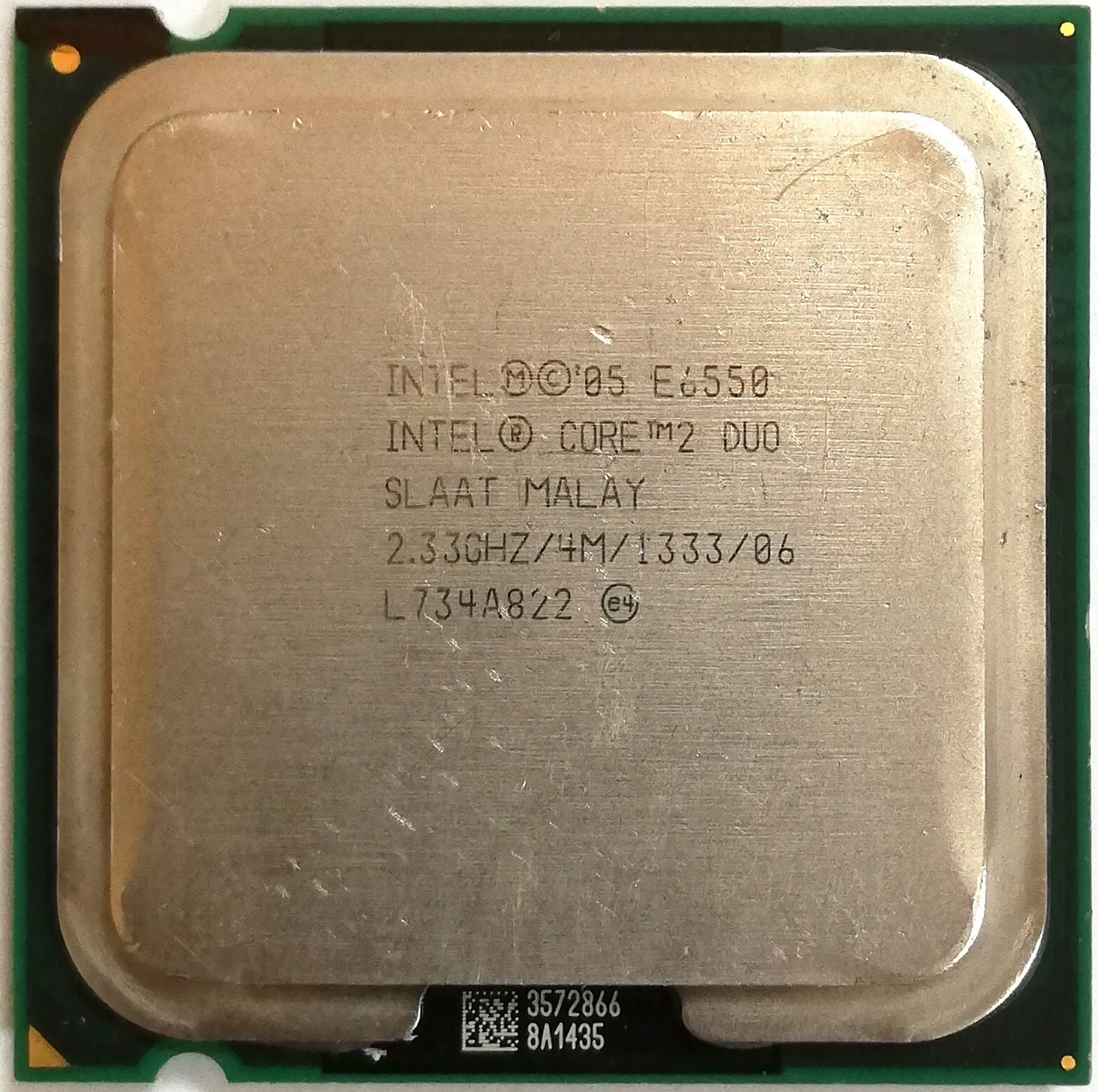 Процессор Intel Core 2 Duo E6550 G0 SLAAT 2.33GHz 4M Cache 1333 MHz FSB Socket 775 Б/У