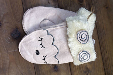 Дитячі рукавички бежеві, фото 2