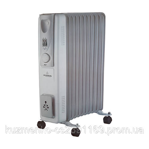 Купить Масляный радиатор Crownberg СВ11 S, масляный обогреватель на 11