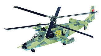 Военные Вертолеты DeAgostini №5 Ка-50 «Черная акула» (Россия) масштабная модель 1:72