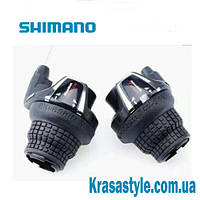 Манетки RevoShift 3/7 Shimano, с окошком