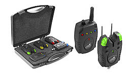 Набір сигналізаторів в кейсі Carp Expert Piave Wireless Bite Alarm Set 150 м 3+1