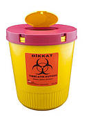 Контейнер для збирання медичних відходів клас В місткістю Moslab 3 л Туреччина