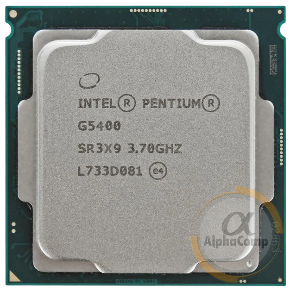 Процессор Intel Pentium G5400 (2×3.70GHz • 4Mb • 1151-v2) БУ: продажа ...