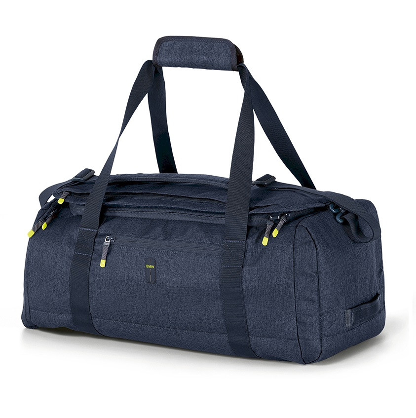 Оригінальна спортивна сумка BMW Active Sports Bag, Blue Nights / Wild Lime, артикул 80222461030