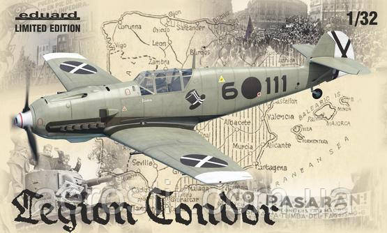 Bf 109E-1/E-3 1/32 EDUARD 11105