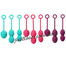 Набір вагінальних кульок Svakom Nova Kegel Balls Plum Red