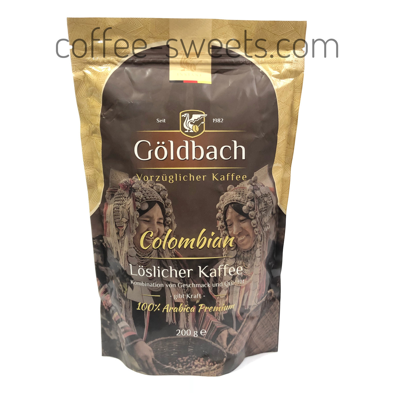 Розчинна кава Goldbach Colombian 200g