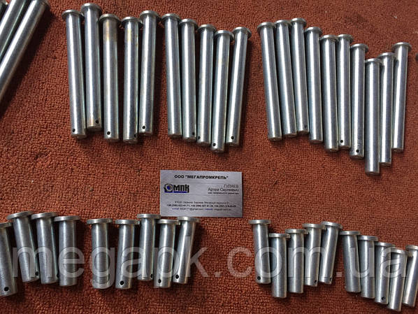 Палец - Ось Стальная DIN 1444, ISO 2341, ГОСТ 9650-80: Продажа.