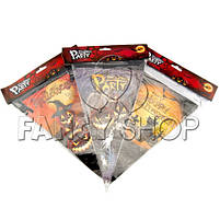 Гірлянда - прапорці на Хелловін, мікс, Гирлянда-флажки на хэллоуин, фото 3