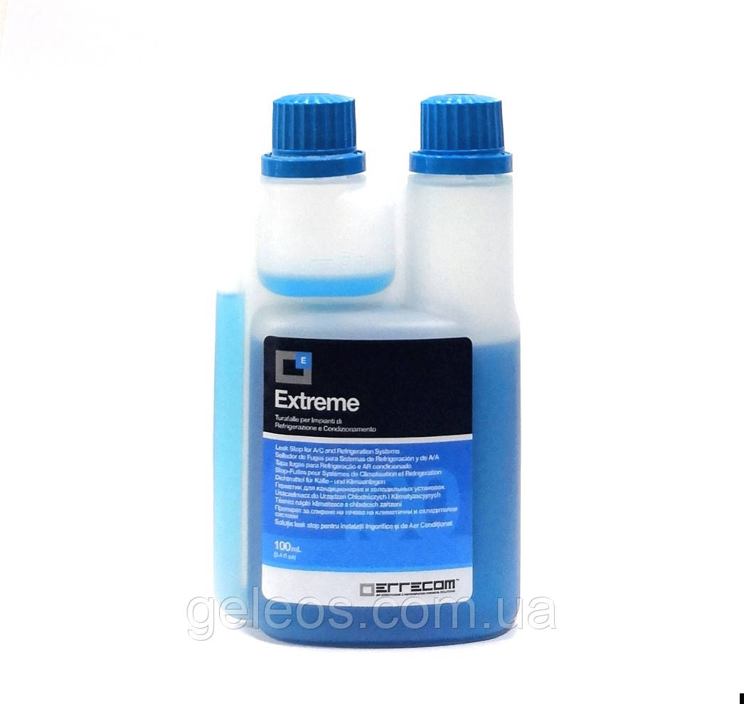 Герметик Extreme (r134a) 100ml для усунення протікання фреону Errecom Італія. на 14л холодоагенту