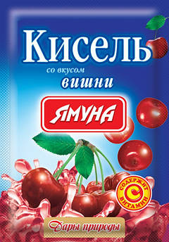 Кисіль зі смаком Вишні 65гр.Ямуна (Я00052)