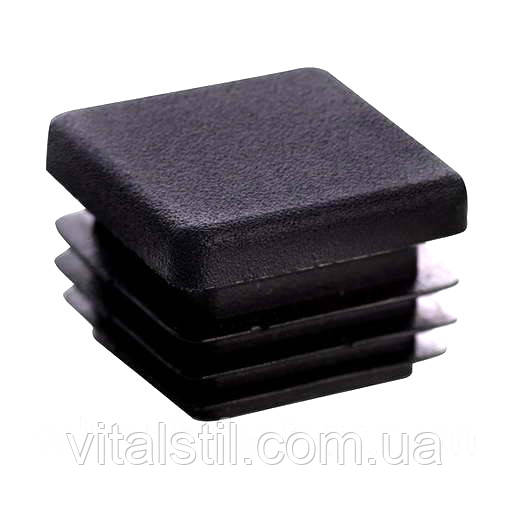 Заглушка внутрішня для труби 25х25 мм