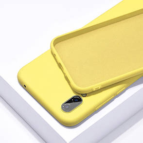 Силіконовий чохол SLIM на Huawei Y5 2019 / Honor 8S Yellow, фото 2