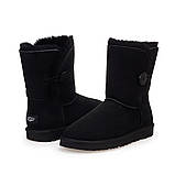 Жіночі уги UGG Bailey Button Black (39 розмір у наявності), фото 2