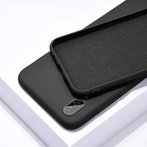 Силіконовий чохол SLIM на Samsung A10 Black, фото 2
