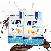 Сироватковий кремовий протеїн AllNutrition Whey Delicious 700 г, фото 4