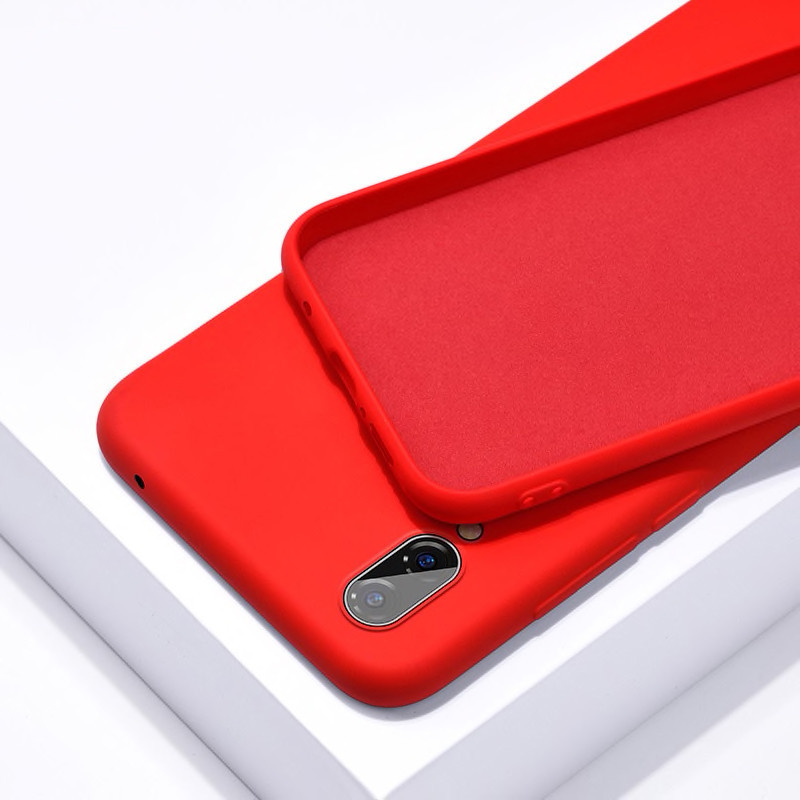 Силіконовий чохол на Samsung SLIM Red S10