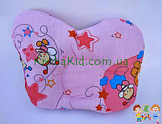 Дитяча ортопедична подушка для новонароджених "Метелик" 30х25 см