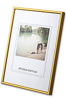 Рамка з Алюмінію Золото матове 6 мм. - для грамот, дипломів, сертифікатів, плакатів, постерів!