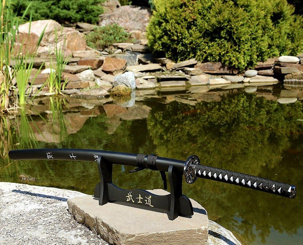 Сувенірна катана "Якудза" на підставці, фото 1