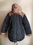 Куртка-парка демісезонна для хлопчика 8-10 років, фото 2