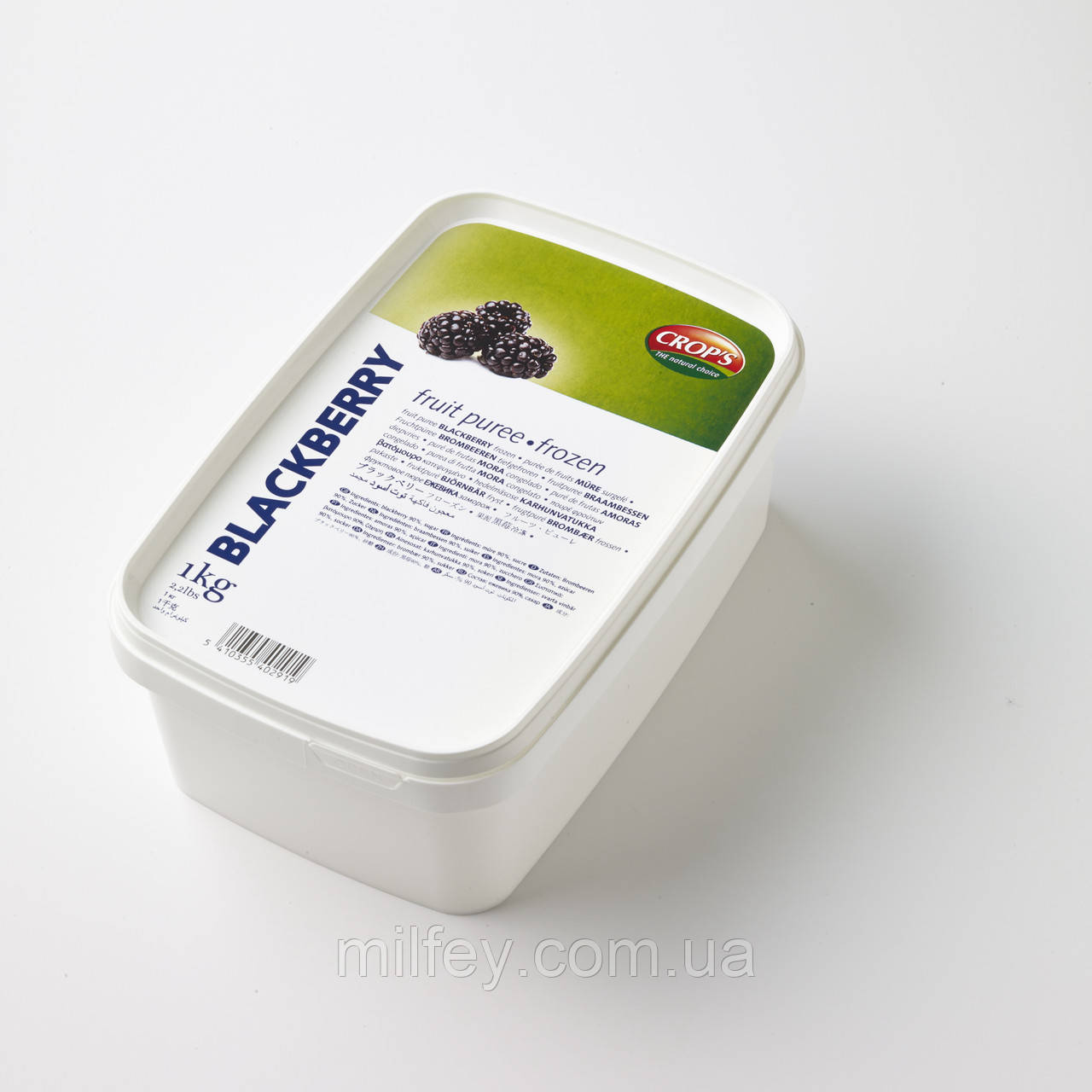 Пюре Ожина заморожене Crop's 1 кг, фото 1