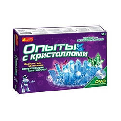 Набір для експериментів "Досліди з кристалами"
