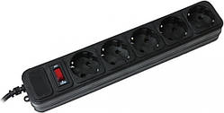 Фільтр-подовжувач мережевий Maxxter 3 м 5 розеток black (SPM5-G-10B)