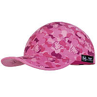 Кепка BUFF Kids 5 Panels Cap Hello Kitty camo pink