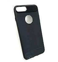 Чехол для iPhone 7 Plus, 8 Plus накладка бампер противоударный Hoco Carbon TPU черный