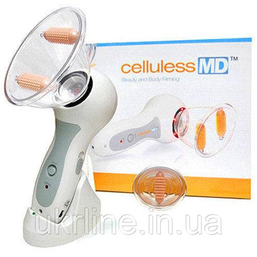 Вакуумний масажер антицелютний Celluless MD, масажний пристрій, фото 1