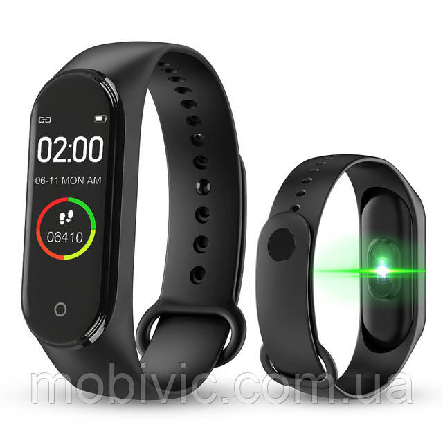 Фітнес-браслет Smart Bracelet M4 (black) — Захист IP67