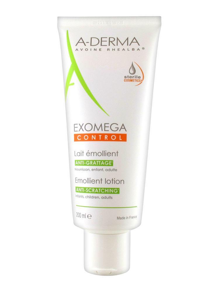 Смягчающее молочко лосьон А-Дерма Экзомега Контрол для атопической кожи A-Derma Exomega Control Emollient Milk