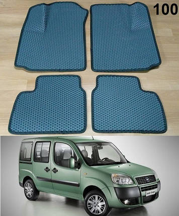 Килимки ЄВА в салон Fiat Doblo '01-09, фото 2
