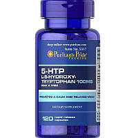 Харчова добавка 5-HTP 100mg (GRIFFONIA SIMPLICIFOLIA) 120 капсул EXP 12/25 року включно