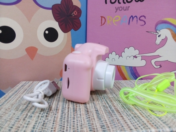 Цифровой детский фотоаппарат с функцией видео розовый Amazing - фото 4 - id-p1044787812