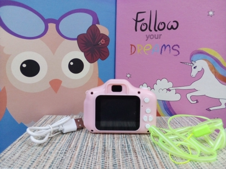 Цифровой детский фотоаппарат с функцией видео розовый Amazing - фото 5 - id-p1044787812