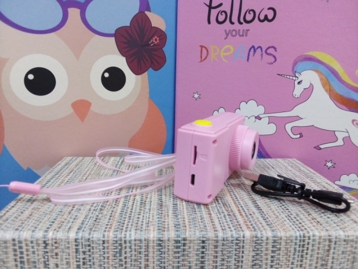 Детский цифровой фотоаппарат с функцией видео розовый Amazing - фото 2 - id-p1044787813