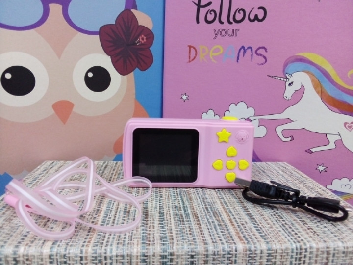 Детский цифровой фотоаппарат с функцией видео розовый Amazing - фото 3 - id-p1044787813