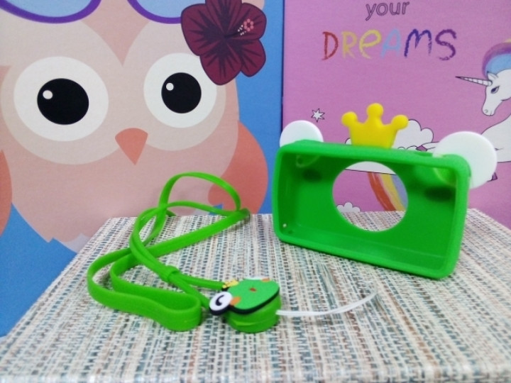 Чехол для фотоаппарата зеленый принцесса лягушка Amazing - фото 2 - id-p1044787823