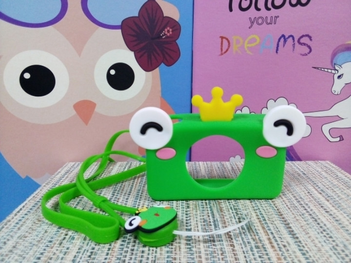 Чехол для фотоаппарата зеленый принцесса лягушка Amazing - фото 3 - id-p1044787823