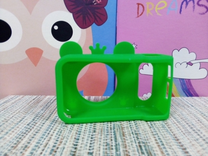 Чехол на фотоаппарат детский жабка зеленая лягушка Amazing - фото 2 - id-p1044787825