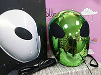Детская колонка портативная инопланетянин хром зеленый Amazing